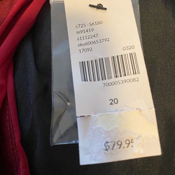 Lane Bryant Halter-Neck Shirred-Detail Maxi Dress - 20W - NWT - Picture 14 of 16